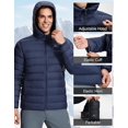 thumbnail image 6 of Men Down Puffer Jacket Pioneer Camp 650 Fill Packable Hooded, 6 of 6