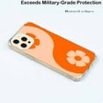 thumbnail image 5 of Retro Yin Yang Flower Case for iPhone 14 Pro ,Aesthetic Art Design Pattern TPU Shock Proof Cover Case, 5 of 5