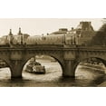 thumbnail image 2 of Bridge over Seine Paris Wall Mural by Wallmonkeys Peel and Stick Graphic (36 in W x 24 in H) WM134025, 2 of 4