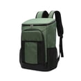 thumbnail image 1 of Soidarity Bolsa de almuerzo con aislamiento, hombro ajustable, contenedor térmico para exteriores, de comida resistente a desgarros de Kits de desorden para acampar Verde, 1 of 6