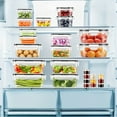thumbnail image 3 of 48-Piece Food Storage Container Set, Airtight Kitchen Organizers with Easy-Fix Lids, 3 of 18