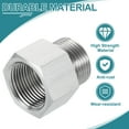 thumbnail image 3 of Pipe Fitting Reducing Adapter, G3/4" x 3/4" NPT Reducer Connector, Silver, 3 of 6