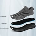 thumbnail image 2 of Zapatos para correr para hombre Zapatos deportivos de malla transpirable para primavera/verano (gris oscuro 40) Ehuebsd Tenis De Mujer Tenis De Hombre, 2 of 5