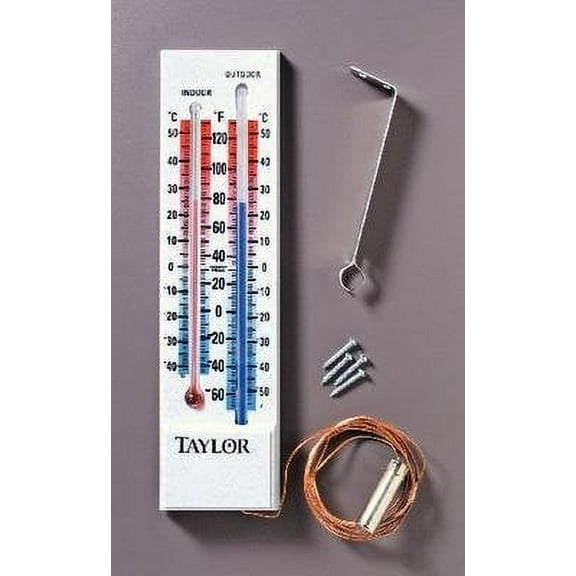 Taylor Precision Products Indoor/Outdoor Thermometer 5327 - Analog - Case of 6