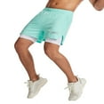 thumbnail image 2 of Men Sports Short Trousers  Casual Quick Drying Sweatpants with Inner Layer Elastic Waist Drawstring Shorts, 2 of 6