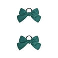 thumbnail image 1 of Bandeau Grand pour Cheveux, Pince à Ressort, Nœud Réglable, Multicolore, Sans Accroc, Porte-Queue, Épingles à Cheveux, Chouchous pour Filles, Bleu Lac, 2Ensemble, 1 of 6