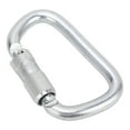 thumbnail image 3 of Clip de Rappel en Forme de D, Clip d'Escalade de Verrouillage Automatique D Boucle d'Escalade Clips d'Escalade de Verrouillage Automatique Construits pour Durer, 3 of 12