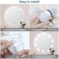 thumbnail image 3 of DYstyle 5/9/13/17 FT LED Vanity Mirror Lamp Kit Hollywood Style Make Up Mirror Lights LED With Tape and USB Cable LED Vanity Dimmable Mirror Lamp, 3 of 5