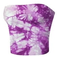 thumbnail image 4 of Tube Tops, Womens Printed Strapless Yoga Exercise Chest Wrap Pullover, 4 of 4