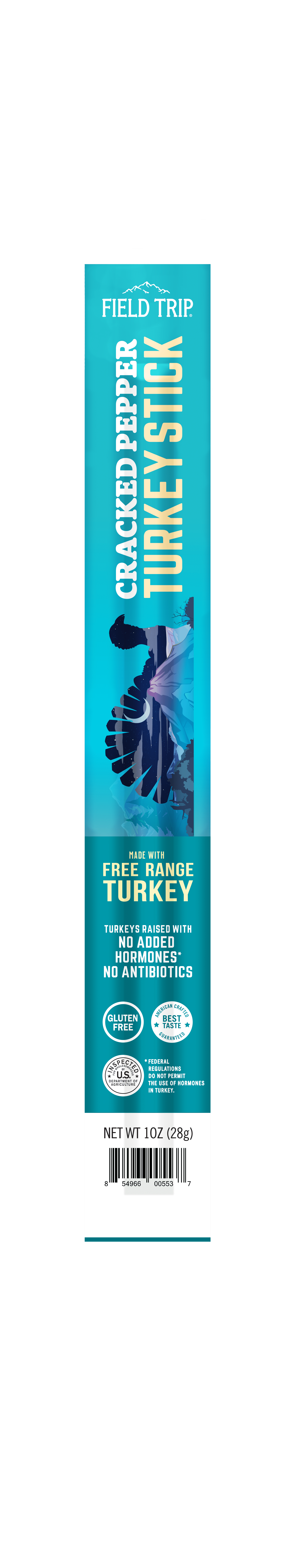 Field Trip Turkey Sticks Cracked Pepper 1 oz 10 pk