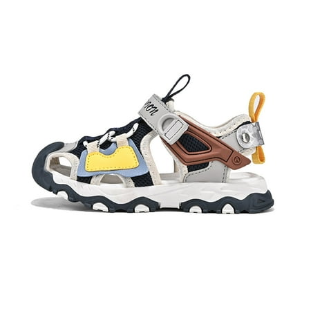 

Boys and girls sports water sandals closed toe outdoor Blue