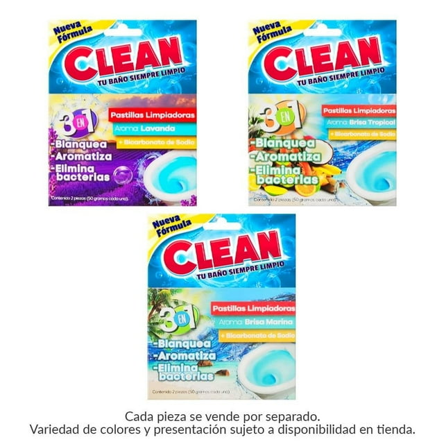 Pastillas limpiadoras Prichos para sanitario varios modelos 1 pza