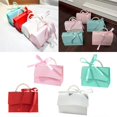 thumbnail image 2 of Wedding Party Favor Boxes,Wedding Candy Boxes Bag Chocolate Treat Gift Boxes with Ribbon for Bridals Shower Decorations White, 2 of 4