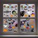 thumbnail image 1 of 1pc/4pcs/8pcs/9pcs, Halloween Wall Stickers - Removable Decals for Living Room, Bedroom, Bathroom, and Windows - Haunted House Decor and Home Decor - Spooky and Fun Designs, 1 of 4