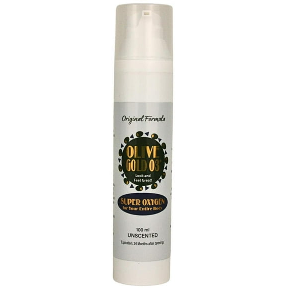 Loción para el Cuidado de la Piel Olive Gold O3 Oliva Ozonada Super Oxígeno