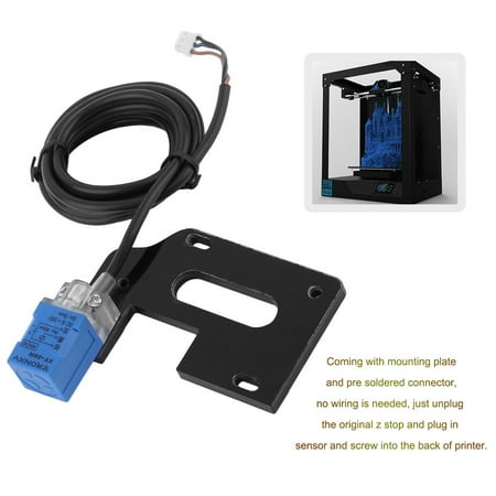 300MA Auto Leveling Position Sensor 3D Printer sensing element Proximity Sensor With Mounting Plate For Tronxy P802M P802E