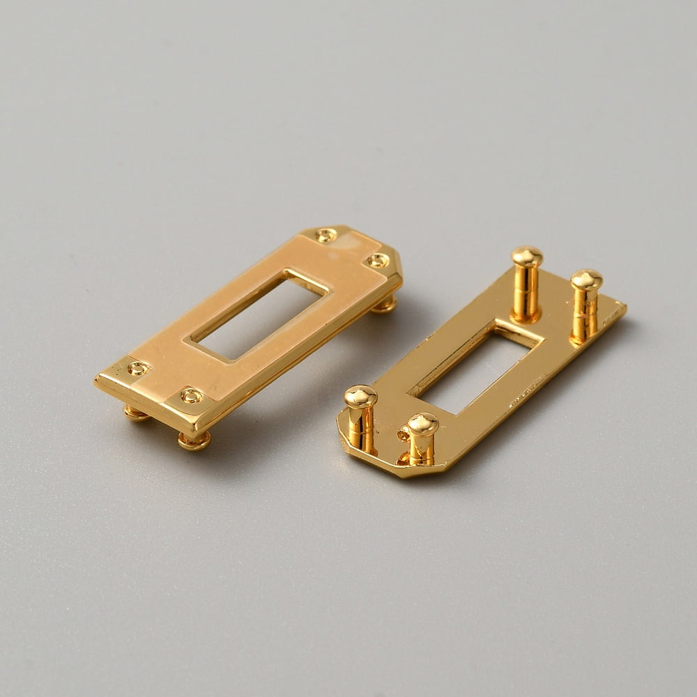 1Set Zinc Alloy & Iron Bag Hardware Accessories Set