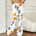 thumbnail image 4 of Fmbrln Womens Yoga Pants Flare Leg Pants Workout Gym Pants Fashion Casual Floral Print Leggings, 4 of 7