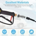thumbnail image 6 of 2 Pack Pressure Washer Quick Connect Kit, M22 14mm to 3/8 Inch Quick Connect Hose Adapter Set, 360° Rotating Swivel Fittings Pressure Washer Adapter Set Stainless Steel, 6 of 7