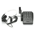 Domqga HT700 Corded Telephone With Headset Call Center Telephone With