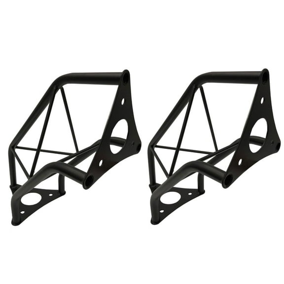(2) Two Black Metal Corners Mini 6" Bolted Triangle Trusses DJ Lighting Arch