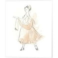 thumbnail image 4 of Metaverse June Erica Vess 'Blush & Grey Fashion A' Canvas Art (Set of 2), 4 of 4