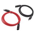 thumbnail image 6 of Solar Power Extension Cablewith Connector Solar Panel PV Cable Black Red Solar Panel Extension Cable with Male and Female Connectors 2m, 6 of 8