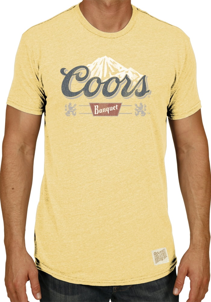 Coors Banquet Brewing Company Retro Brand Vintage Beer TriBlend T