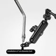 thumbnail image 3 of Motorcycle Bike Upgraded Camera Holder Rearview Mirror&Pole Fixing Bracket for Hero 9 Action Cameras Accessory, 3 of 5