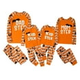 thumbnail image 5 of BULLPIANO Matching Halloween Pajamas Set Halloween Sleepwear Holiday Loungewear 2 Piece Pjs Set, 5 of 7