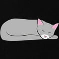thumbnail image 2 of CafePress - Sleeping Cat Maternity Dark T Shirt - Maternity Dark T-Shirt, 2 of 3