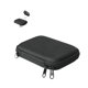 thumbnail image 3 of Bolsa De Almacenamiento Para Ratón Estuche Rígido De Eva Negro Portátil Bolsa De Almacenamiento Protectora Organizador De Viaje Con Rejilla Pequeña Para Ratón Logitech Pebble M350 Serendint EL010698-00, 3 of 5