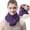 purple, variant on UNCN Microwavable Moist Heat Neck Heating Pad - Cordless, Washable Cover, 29x6.6 inches, for Pain Relief, Dark Purple