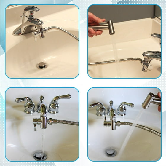 Stainless Steel Hand Held Toilet Bidet Sprayer Bathroom