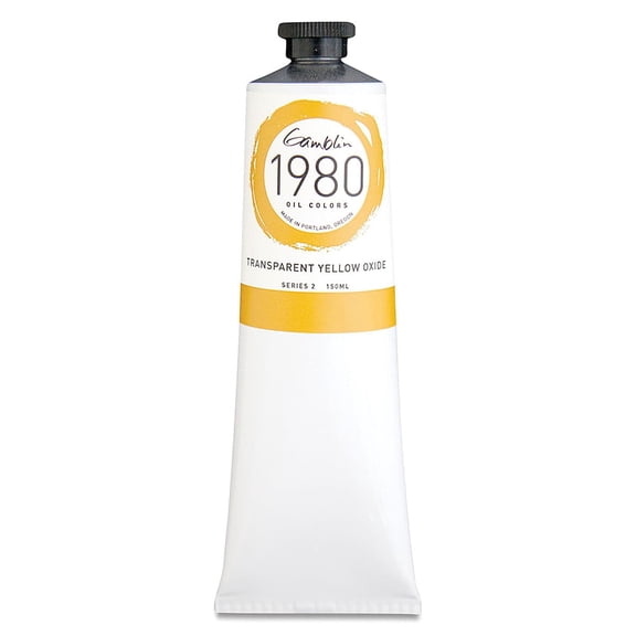 Gamblin 1980 Oils - Transparent Yellow Oxide, 150 ml
