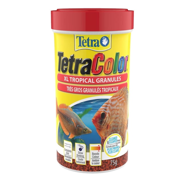 Tetra Color Tropical XL Granules Fish Food, 75g