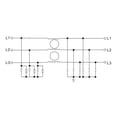 thumbnail image 3 of Harmonic  Filter,  Filtering Effect AC250V 440V 30A Terminal Block Mount 3 Phase 3 Wire Filter  for Monitoring System, 3 of 8