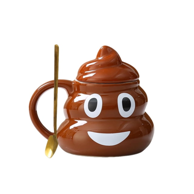 Tazas de Café Diversión de Cerámica Taza de Cerámica Creativa Monstruo Poop Taza Monstruo Poop Taza de Café