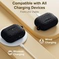 thumbnail image 4 of Comvin Compatible with AirPods Pro 3 Case Cover(2025), Soft Leopard Engraved Silicone Case for Apple Airpods Pro 3rd Generation (2025), 4 of 9