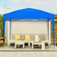 thumbnail image 3 of Autlaycil 10'x10' Outdoor Canopy Tent, Commercial Instant Gazebos, Portable Shelter Canopies(Blue), 3 of 8