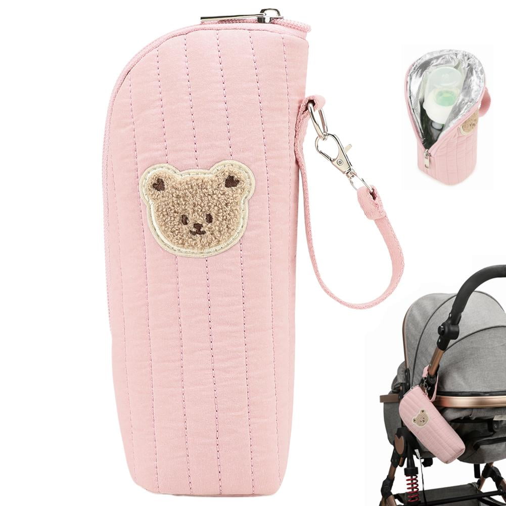Bottle Cooler Tote Bags with Foil Lining, Baby Bottle Thermal Bag, Portable Breastmilk Bottles Storage Bags, for Breast Milk Storage Preservation Transport Daycare Travel Portable Thermal