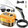 thumbnail image 1 of Limpiador a Vapor para Detalles Del Hogar y el Automóvil, Limpiador a Vapor de Mano a Presión de 2500W, Calentamiento Rápido de 15S, Salida de Vapor de 6 Niveles, Tanque de Agua de 1,2 L, 1 of 8