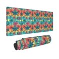 thumbnail image 2 of Pofeuu Hawaii Palms Print Desk Mat for Keyboard and Mouse，Computer Desk Matt for Desktop，Large Mouse Pad for Desk，Desk Pads on Top of Desks 12x31.5in, 2 of 8