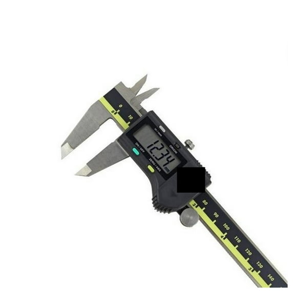 Digital Caliper Absolute 500-196-20 Stainless Steel Battery Powered Inch/Metric 6" Range -0.001" Accuracy 0.0005" ,Easy to Use