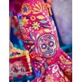 thumbnail image 6 of 2023 Dia De Muertos Barbie Doll in Ruffled Pink Gown, Barbie Signature, 6 of 7