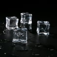 thumbnail image 6 of OFFIGAM Set of 36 Transparent Acrylic , 0.8 x 0.8 x 0.8 inch Reusable Fake Ice for Drinks and Beverages, 6 of 10