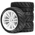 thumbnail image 1 of 4 Ruedas de Goma de 68 mm con Hexágono Interior de 12 mm para TT01 TT02 TA06 XV01 XV02 PTG-2 1/10 RC, Piezas de Mejora para Coche de Carreras B, 1 of 6