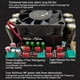 thumbnail image 5 of 2X -3002T Placa Amplificadora de Potencia Digital Bluetooth 300WX2 Preamplificador HiFi Estéreo de 2.0 Canales TPA3225 Subwoofer-A, 5 of 5