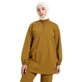 thumbnail image 3 of Olive Green - Polo neck - Tracksuit Set - Refka, 3 of 6