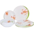 thumbnail image 1 of Aprocal Tempered Glass 18-pc Table Set "SWEET IMPRESSION", Elegant Dining Table Set For 6, 1 of 1